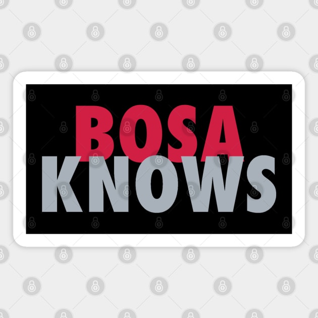 Bosa Knows Magnet by StadiumSquad